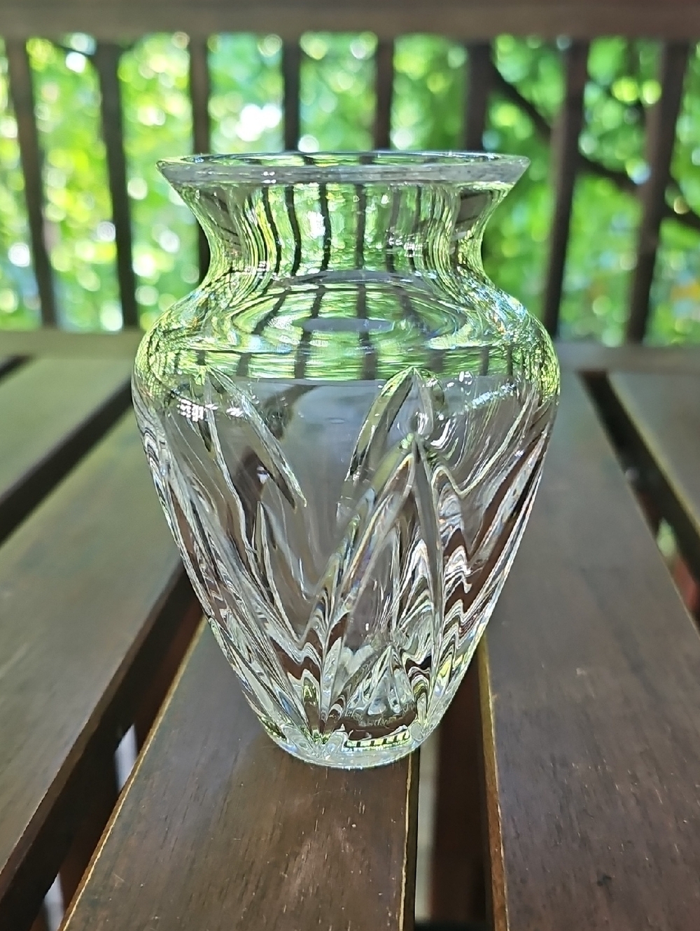 Waterford Posey Attendant Crystal Bud Vase 4.25" x 3"
